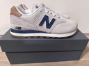 NEW BALANCE NB574官方休闲鞋男鞋女鞋夏季休闲复古舒适透气百搭轻便运动鞋 灰色 ML574LGI 43 (脚长27.5cm建议拍大半码) 实拍图
