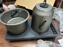 美的（Midea）【价保618】纯钛烧水壶嵌入式茶台一体机煮茶壶全自动上水电热水壶电茶盘自动断电C15X 实拍图
