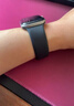Apple/苹果 Watch S11 智能手表GPS+蜂窝款46毫米银色铝金属表壳雾紫色运动型表带S/M MFDK4CH/B 实拍图