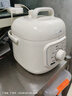 美的（Midea）【价保618】电压力锅 一人食1.8L 开盖火锅家用智能 白玉晶釜高压锅小型2-3人 一键排气 MY- E210 实拍图