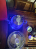 友家铺子（Biooner） 全自动底部双上水电热烧水壶泡茶专用玻璃烧水器茶台一体茶桌嵌入式电茶炉茶具套装 1L 双壶加水-亮光黑-清洁款（37*20cm） 实拍图