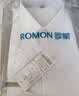 罗蒙（ROMON）男士短袖衬衫弹力抗皱商务职业正装休闲白色衬衣白色3XL 实拍图