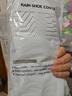JAJALIN高筒防雨鞋套男女学生骑行雪天防水加厚耐磨儿童鞋套透明白3XL码 实拍图