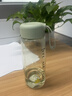 富光塑料茶杯水杯可爱ins风学生便携创意带盖杯子耐摔夏天简约太空杯 实拍图