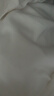 伊芙丽（eifini）秦岚代言【经典延续】天然桑蚕丝简约真丝混纺丝光圆领T恤女上衣 白色 M 实拍图