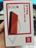 得力（deli）138*86mm方形快干印台印泥 清晰印记 财务用品办公用品内盘面116*66mm 红色9864ES 实拍图