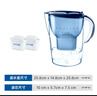 碧然德（BRITA） 过滤净水器 家用滤水壶 净水壶 海洋系列 3.5L蓝色 一壶3芯装 环保加固包装 实拍图
