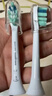 飞利浦（PHILIPS）电动牙刷头W2亮白型官方原装欧洲进口适配钻石1/3/3pro/CI/导航刷系列刷柄  3支装HX6063/96 黑 实拍图