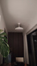 雷士（NVC）led照明风扇灯吊扇灯简约北欧餐厅卧室高显色遥控变频36寸 实拍图