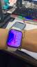 Apple/苹果 Watch S11 智能手表GPS+蜂窝款42毫米玫瑰金色铝金属表壳淡桃粉色运动型表带S/M MF984CH/B 实拍图