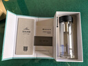 万象（WANXIANG）抗菌双层玻璃杯经典皮纹V19RgL商务便携泡茶杯290ML大容量家用杯 实拍图