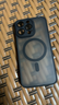 雅思恋 【强力磁吸充电】全包肤感磨砂黑适用iPhone17手机壳苹果手机保护壳MagSafe磁吸超薄渐变 黑色 【简约高级，镜头全包】 iPhone 15 Pro Max 实拍图