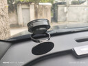 真空吸盘磁吸手机支架多功能车载中控台防抖导航车内专用 磁吸款黑色/送引磁环【苹果12以上可直接使用】 实拍图