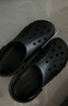 卡骆驰（CROCS）贝雅洞洞鞋男鞋女鞋轻便耐磨一脚蹬拖鞋休闲鞋百搭花园鞋|10126 黑色-001 45 (290mm) 实拍图