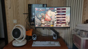 华硕战杀27 VG27AQML5A 27英寸显示器2K 240Hz显示器FastIPS 原生300Hz G-sync无撕裂0.3ms响应HDR400  实拍图