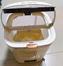 扬子集团半全自动迷你洗衣机小型洗脱一体 内衣内裤洗衣机学生宿舍 婴儿洗袜子机带脱水租房半自动 标准款12L优雅白【洗脱一体+UV蓝光+强动力】 实拍图