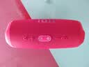 JBL CHARGE5 冲击波五代 便携蓝牙音箱+低音炮 户外防水音响 增强版赛道扬声器 女生礼物 红色 实拍图