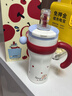 BABLOV花伴森巨无霸吸管儿童保温杯女生高颜值水杯316不锈钢礼物冰霸杯 实拍图