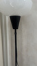 宜家（IKEA）TAGARP特佳普落地灯简约现代北欧风客厅用家用实用灯 黑色/白色(灯泡需另购) 实拍图