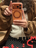 图拉斯支点壳O3Light【官旗正品丨灵感DIY】 适用苹果17promax手机壳iphone16pro磁吸支架15防摔透明 【星宇橙】 iPhone17ProMax 实拍图