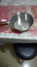 特厚不锈钢平底锅奶锅电磁炉通用不粘锅辅食锅汤锅煮锅蒸锅汤锅 胡桃木锅17cm 实拍图
