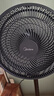 美的（Midea）【超级单品】七叶轻音立式电风扇家用柔风落地扇台式桌面小型风扇大风量节能摇头宿舍电扇 SAF30AB 实拍图