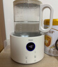 海尔恒温电热水壶1.5L 速热烧水壶煮茶壶冲泡奶粉调奶器 保温除氯不锈钢加热盘电热水壶H207白色 实拍图