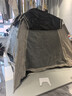 牧高笛（MOBIGARDEN）零动155自动帐篷 户外露营防晒大门厅帐篷黑胶 NX24561044 大象灰 实拍图