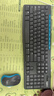 罗技（Logitech）MK275 键鼠套装 无线键鼠套装 办公键鼠套装 全尺寸 商务键鼠套装 带无线2.4G接收器 黑蓝色 实拍图