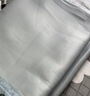 半弦月【热销爆款】爽爽冰丝凉席子可机洗床笠床单学生宿舍1.5mx1.8x2米 冰川蓝丨冰丝凉感丨可机洗加厚款 180cm*200cm 丨床单款丨贈枕套*2 实拍图