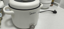 美的（Midea）电煮锅 泡面火锅宿舍小电锅 电蒸锅 多功能家用电热锅 2.6L蒸煮一体 小型2-3人用 配带蒸笼XZE2076 实拍图
