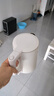 美的（Midea）【价低头部主播9折】电热水壶烧水壶食品级304不锈钢自动断电双层防烫全钢无缝1.5L容量 MK-HJ1566 实拍图