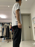 京东京造夏季运动短袖男士t恤polo衫男跑步健身户外速干衣服 浅蓝 3.0 XL 实拍图