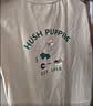 暇步士（Hush Puppies）童装儿童短袖夏男女童假两件T恤圆领衫上衣 本白  140  实拍图