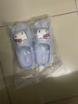 艾莱佳（AILAIJIA）hello kitty联名居家拖鞋女 浴室拖 夏季可爱女生拖鞋 蓝色38-39 实拍图