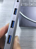 飞利浦（PHILIPS）Type-C扩展坞USB-C转Hdmi读卡器拓展坞网线口转接头3.2分线器苹果16华为笔记本MacBook电脑转换器 实拍图