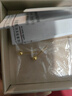 六福珠宝 黄金耳钉小圆珠足金小豆豆耳饰生日礼物 计价 约0.93克-小版 实拍图