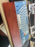 AKKO 手托 实木/海绵材质 电脑 掌托鼠标护腕托 电竞全木质机械键盘托  Rosewood(木质)87键 实拍图