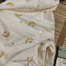 猫人【10A抗菌纯棉防螨】睡衣女士春季性感星月印花可外穿家居服奶白L 实拍图