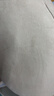 MUJI可当成腰垫使用的柔软靠垫 午睡枕椅子靠垫靠背床头靠垫 浅米色 实拍图