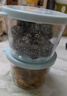 网红咸菜碗玻璃密封罐加厚酱菜盒冰箱保鲜罐小菜泡菜罐分装盒 四只混搭装 4个 180ml 实拍图