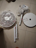美的（Midea）【飓风节能】七叶柔风立式电风扇/家用轻音落地扇/台式小型风扇/大风力遥控定时摇头风扇 SAH35BSJ 实拍图