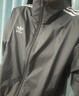 adidas复古风休闲梭织立领夹克外套男女秋季阿迪达斯官方三叶草   深灰   XS 实拍图