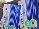 THERMAX温度美THERMAX 测温贴 测温纸 示温片示温纸热敏变色试纸37-290度 8格C(116-154度) 实拍图