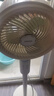 SEEDEN西点空气循环扇家用电风扇卧室循环扇3D摇头循环对流风扇智能语音遥控定时换气扇轻音低噪节能电扇 XD-1827FA【8档风量+台立三用】 实拍图