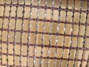 李记花果山沙发垫夏季凉垫麻将凉席沙发坐垫麻将块凉席竹席防滑垫贵妃可定制 窄边碳化色【双牛筋+防滑底】 45cm*45cm 坐垫 实拍图