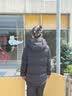 波司登冬羽绒服女士修身短款休闲加厚脱卸帽立领休闲百搭外套 实拍图