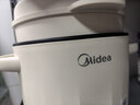 美的（Midea）电煮锅 泡面火锅宿舍小电锅 电蒸锅 多功能家用电热锅 2.6L蒸煮一体 小型2-3人用 配带蒸笼XZE2076 实拍图