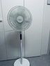 美的（Midea）【幸运草安睡1S】一级能效直流变频声控电风扇家用遥控卧室静音落地扇台式桌面抗菌大风力转页扇 实拍图