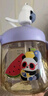贝亲（Pigeon）儿童牛奶杯1-3岁 宝宝喝奶瓶 PPSU直饮泡奶吸管水杯 紫色330mL 实拍图